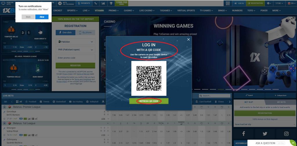 Login 1XBET Indonesia: Situs Web Taruhan Online Resmi dan Aman